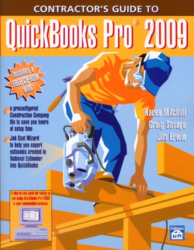 Stock image for Contractor's Guide to QuickBooks Pro 2009 for sale by Ergodebooks