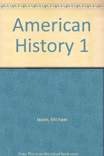 Stock image for American History 1 for sale by SecondSale