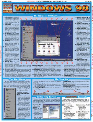 Quick Study Computer: Windows 98 (9781572223073) by BarCharts, Inc.