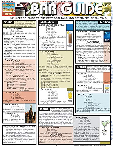 Beispielbild fr Bar Guide (Quick Study Home) zum Verkauf von Wonder Book