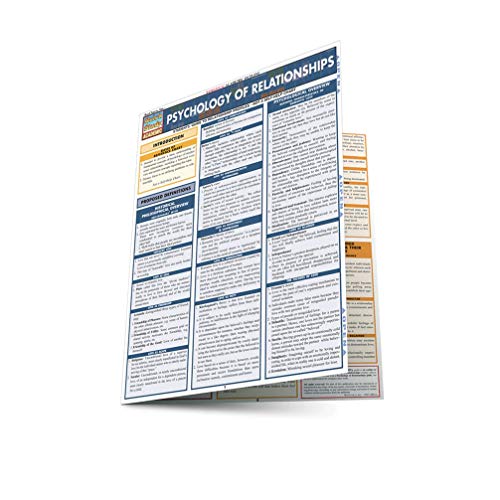 Stock image for Psychology of Relationships Laminate Reference Chart (Quickstudy: Academic) for sale by Ergodebooks
