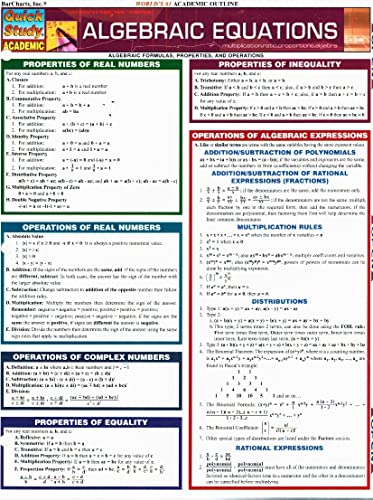 Beispielbild fr Algebraic Equations zum Verkauf von Better World Books