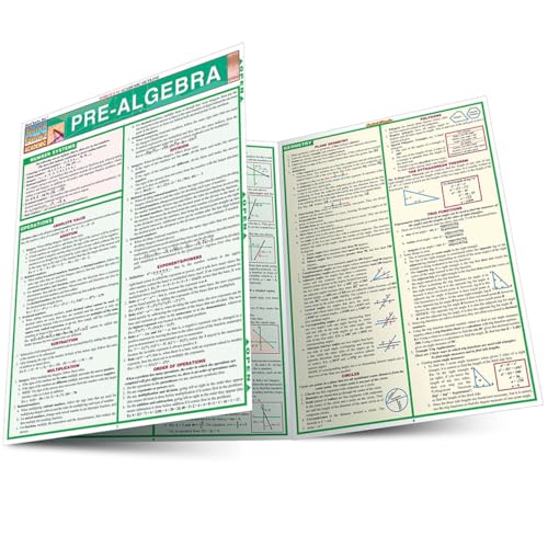 Imagen de archivo de Pre-Algebra (Quickstudy Reference Guides - Academic) a la venta por SecondSale