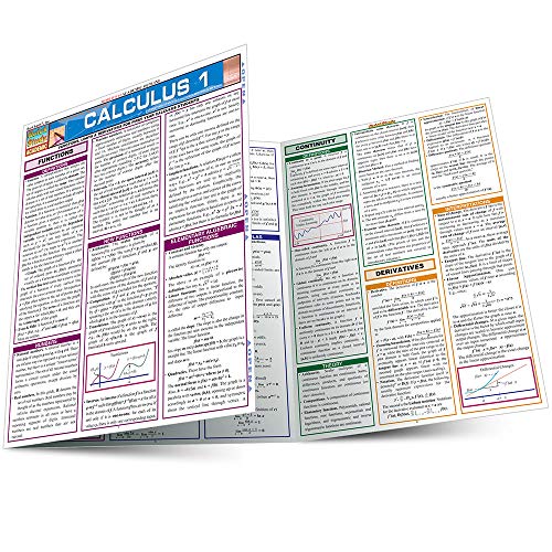 Stock image for QUICKSTUDY ACADEMIC CALCULUS 1 LAMINATED REFERENCE GUIDE for sale by PetesCheapBooks
