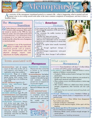 Imagen de archivo de Menopause (Quickstudy: Health) a la venta por Ergodebooks