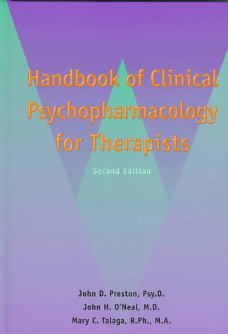 9781572240940: Handbook of Clinical Psychopharmacology for Therapists