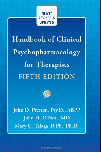 Stock image for Handbook of Clinical Psychopharmacology for Therapists for sale by Open Books