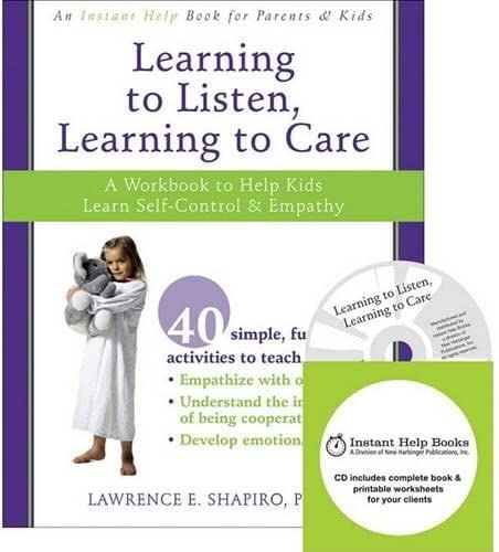 9781572246560: Learning to Listen, Learning to Care (professional)*** Out of Print