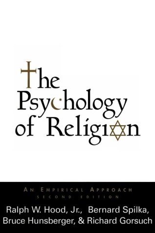 Imagen de archivo de The Psychology of Religion: An Empirical Approach (2nd Edition) a la venta por Greenway
