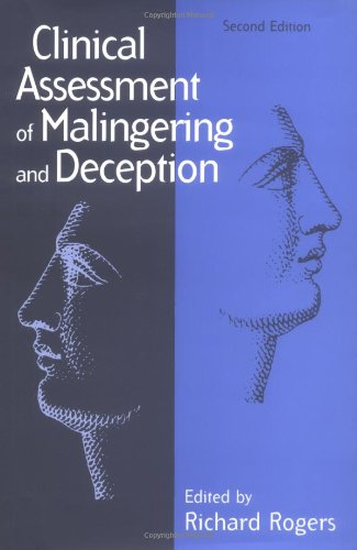 Stock image for Clinical Assessment of Malingering and Deception: Second Edition for sale by SecondSale