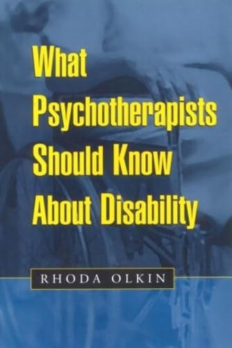Beispielbild fr What Psychotherapists Should Know About Disability zum Verkauf von BooksRun