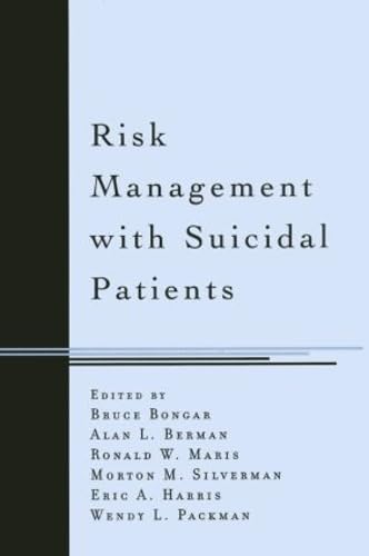 Beispielbild fr Risk Management with Suicidal Patients zum Verkauf von Better World Books