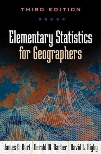 Imagen de archivo de Elementary Statistics for Geographers a la venta por ThriftBooks-Dallas