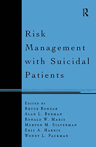 Beispielbild fr Risk Management with Suicidal Patients zum Verkauf von Better World Books
