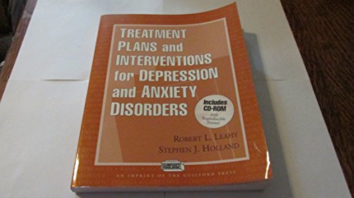 Beispielbild fr Treatment Plans and Interventions for Depression and Anxiety Disorders zum Verkauf von Once Upon A Time Books