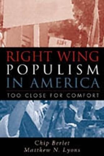 Stock image for Right-Wing Populism in America: Too Close for Comfort for sale by ThriftBooks-Dallas