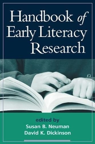 Stock image for Handbook of Early Literacy Research, Volume 1 for sale by Better World Books