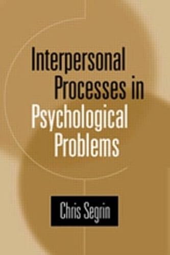 Beispielbild fr Interpersonal Processes in Psychological Problems zum Verkauf von KuleliBooks
