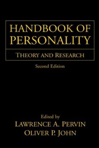 Beispielbild fr Handbook of Personality: Theory and Research, Second Edition zum Verkauf von SecondSale