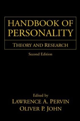 Handbook of Personality: Theory and Research - Pervin, L.A. and John, O.P. (eds)