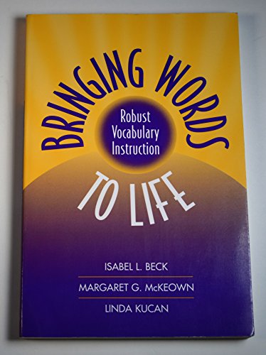 Imagen de archivo de Bringing Words to Life: Robust Vocabulary Instruction a la venta por Orion Tech