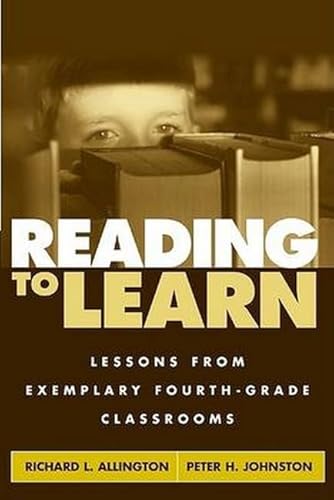 Beispielbild fr Reading to Learn : Lessons from Exemplary Fourth-Grade Classrooms zum Verkauf von Better World Books: West