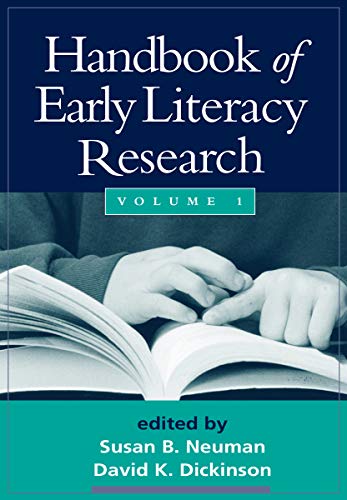 9781572308954: Handbook of Early Literacy Research: Volume 1