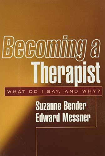 Beispielbild fr Becoming a Therapist: What Do I Say, and Why? zum Verkauf von BooksRun