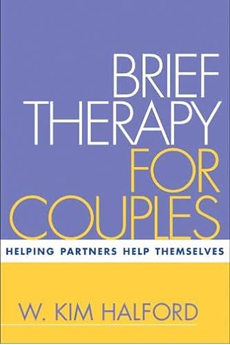 9781572309715: Brief Therapy for Couples: Helping Partners Help Themselves (Treatment Manuals for Practitioners)