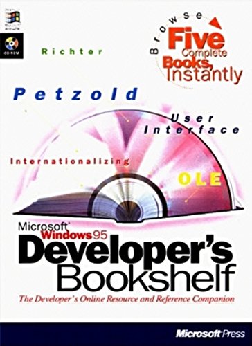 Microsoft Press Programmers Bookshelf for Windows 95, with CD-ROM (9781572313118) by Microsoft Press