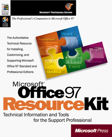 9781572313293: Microsoft Office 97 Resource Kit (Microsoft Professional Editions)