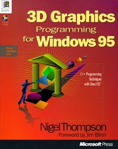 Imagen de archivo de 3D Graphics Programming for Windows (Microsoft Programming Series) a la venta por HPB-Red