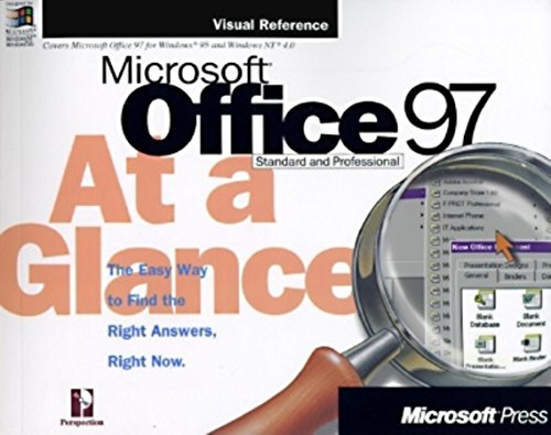 Beispielbild fr Microsoft Office 97 at a Glance (At a Glance (Microsoft)) zum Verkauf von Wonder Book