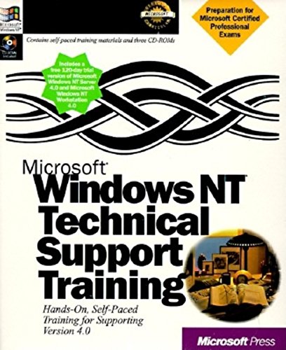 Imagen de archivo de Microsoft Windows NT Technical Support Training a la venta por SecondSale