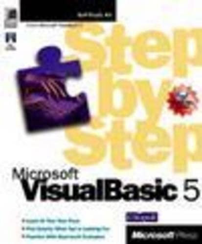 Imagen de archivo de Microsoft Visual Basic 5 Step by Step a la venta por Better World Books: West