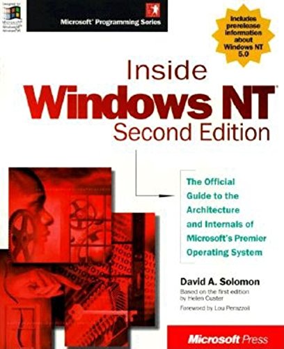 9781572316775: Inside Windows NT (Microsoft Programming Series)