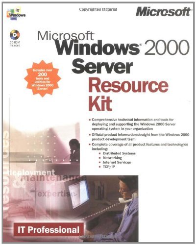 9781572318052: Microsoft(r) Windows(r) 2000 Server Resource Kit (It-Resource Kit)