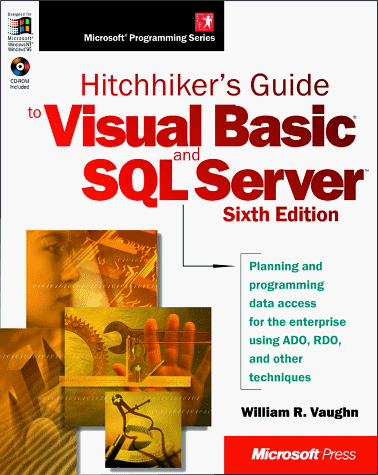 Stock image for Hitchhiker's Guide to Visual Basic and SQL Server, 6th Edition for sale by SecondSale