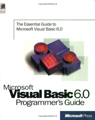 Microsoft Visual Basic 6.0: Programmer's Guide (9781572318632) by Microsoft Press; Microsoft Corporation