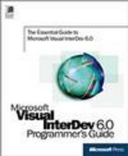 Stock image for Microsoft Visual InterDev 6.0 Programmer's Guide for sale by Top Notch Books