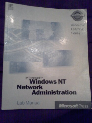 Stock image for ALS Microsoft Windows NT Network Administration for sale by Better World Books