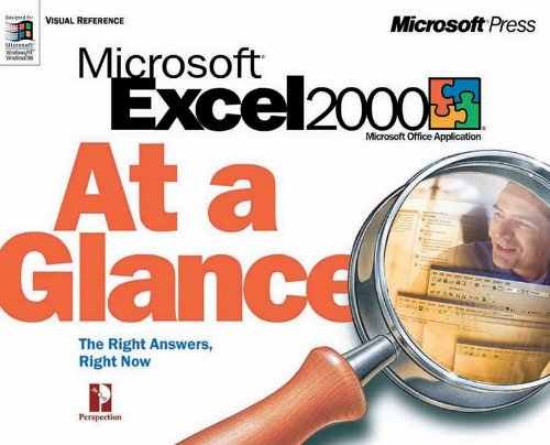 MS Excel 2000 at a Glance (9781572319424) by Perspection Inc; Perspecti