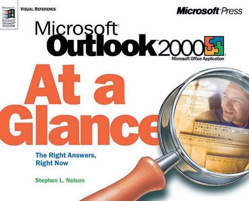 Beispielbild fr Outlook 2000 at a Glance zum Verkauf von WorldofBooks