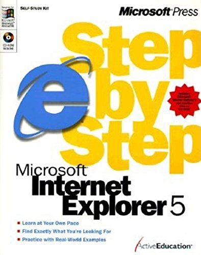 Imagen de archivo de Microsoft Internet Explorer 5 Step by Step a la venta por HPB-Red