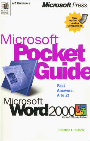 Microsoft Pocket Guide to Microsoft Word 2000 (POCKET GUIDE (MICROSOFT)) (9781572319738) by Nelson, Stephen L