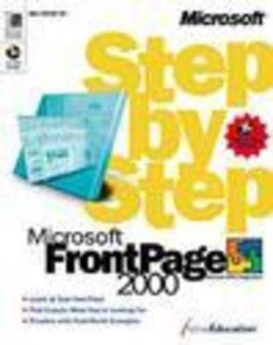 Stock image for Microsoft FrontPage 2000 Step by Step [With *] for sale by ThriftBooks-Atlanta