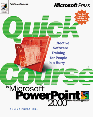 Imagen de archivo de Quick Course in Microsoft PowerPoint 2000 a la venta por Ergodebooks