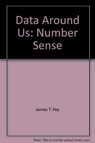 9781572321779: Data Around Us: Number Sense by James T. Fey; Glenda Lappan; Catherine Anderson