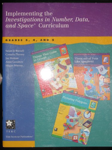 Beispielbild fr Implementing the Investigations in Number, Date and Space Curriculum: Grades . zum Verkauf von Sperry Books