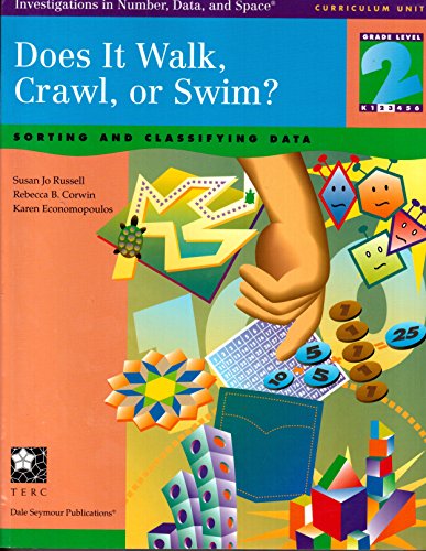 Beispielbild fr Does It Walk, Crawl, or Swim?: Sorting & Classifying Data (Investigations in number, data, and space) zum Verkauf von Open Books